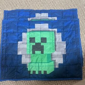 2 Minecraft pillow shams